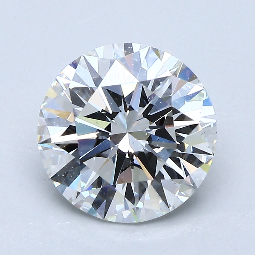 2.46 Carat Round Cut Natural Diamond